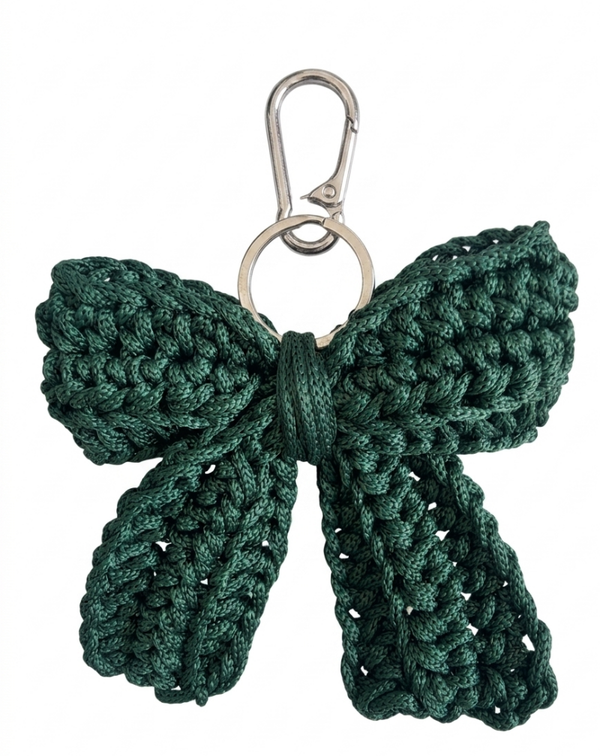 Keychain Bow Green