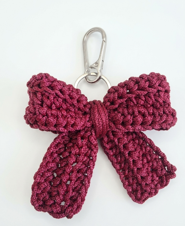 Keychain Bow Red