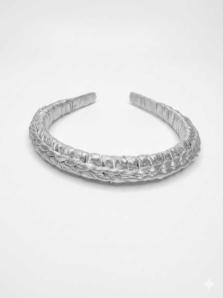 Metalic Diadeem silver