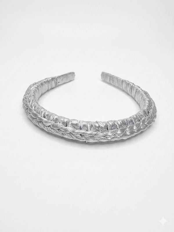 Metalic Diadeem silver
