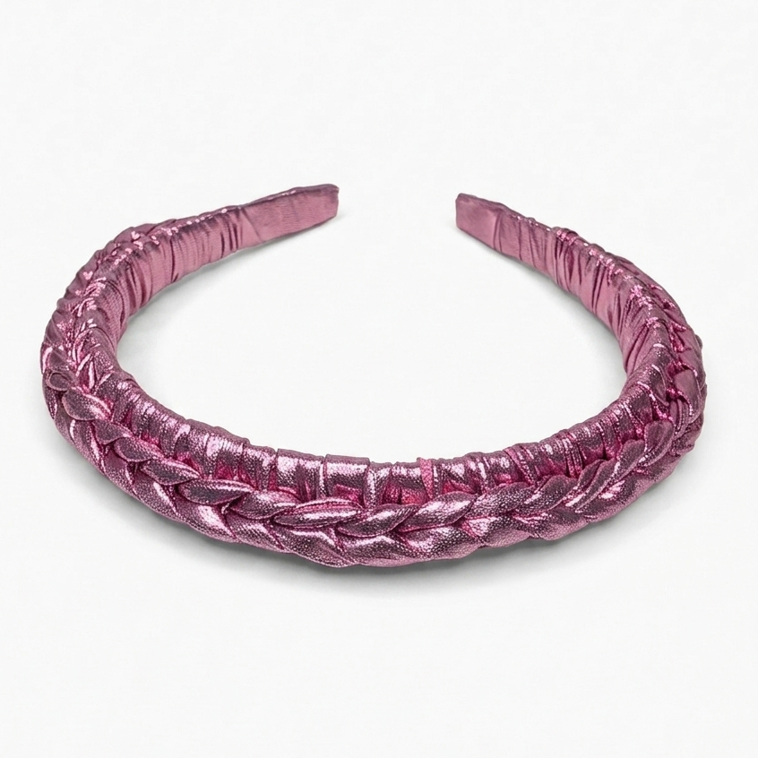 Metalic Diadeem Pink
