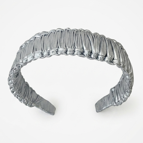 Diadeem Macrame Silver