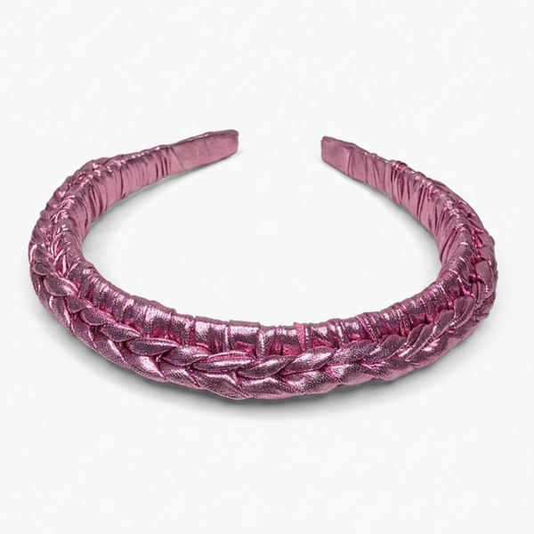 Metalic Diadeem Pink