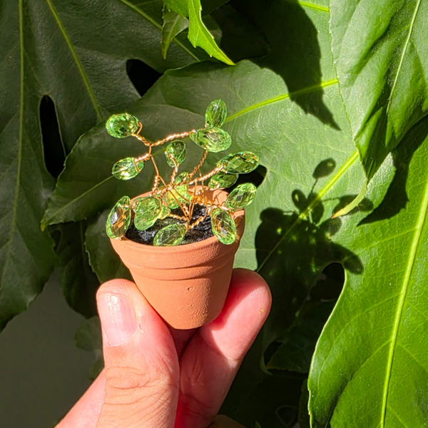 Beadplant koelkast magneetje