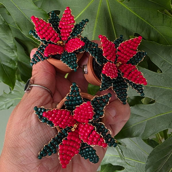 Koelkast magneetje Kerstster