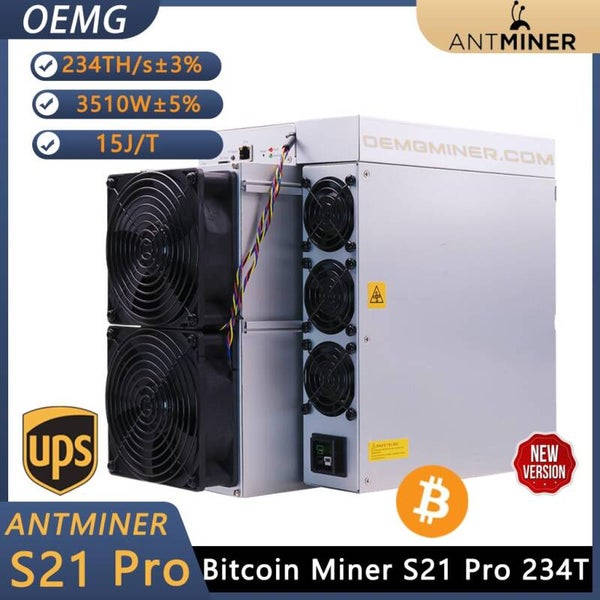 Bitmain Antminer S21 Pro (234Th/s)