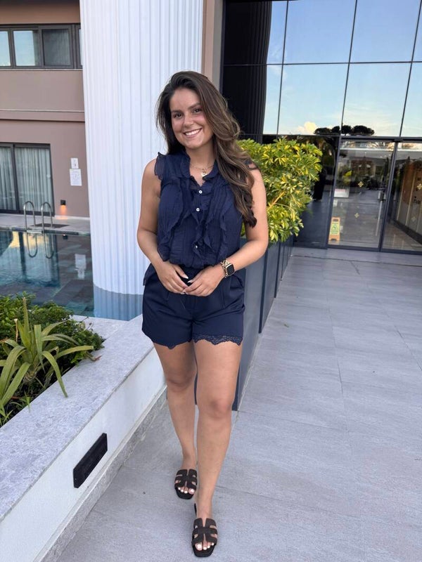 Blouse Vera - Blauw