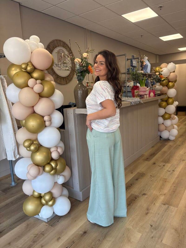 Pantalon Dina - Mint