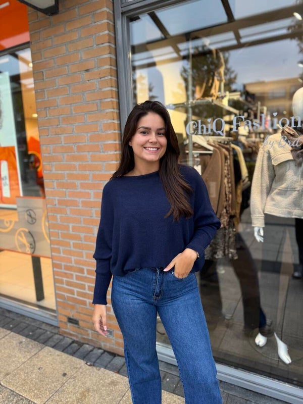 Trui Isa - Donker blauw