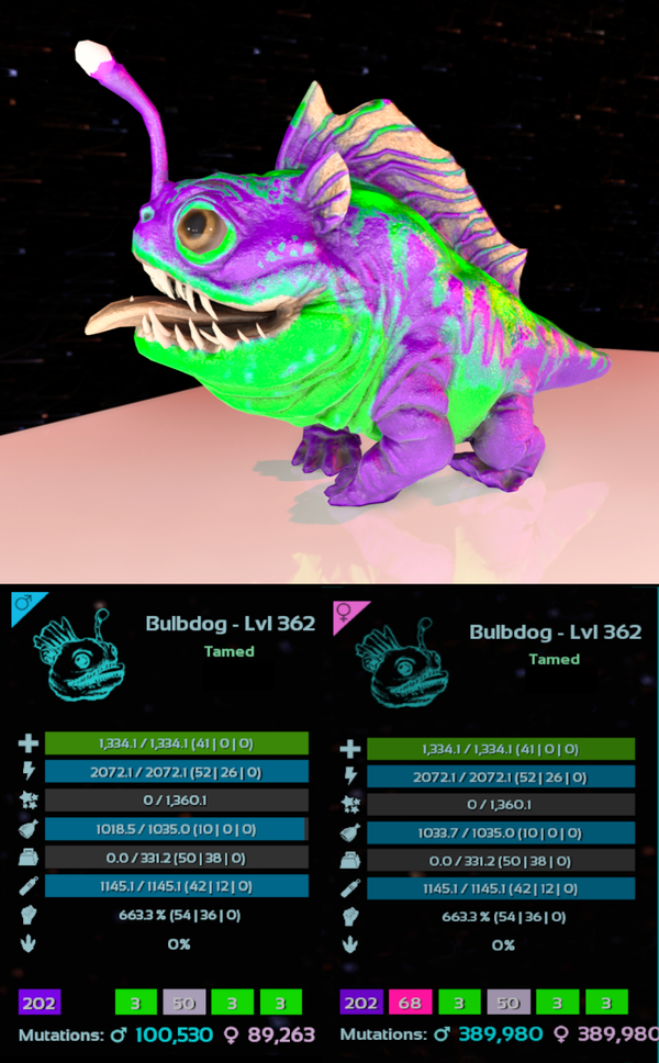 Joker Bulbdog Adult clones