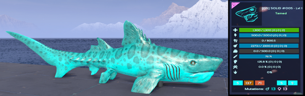 ID5 FEMALE Helicoprion ADULT CLONES