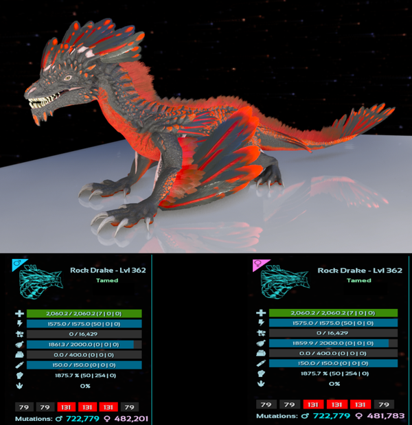 Deadpool Rock Drake 1875m adult clones
