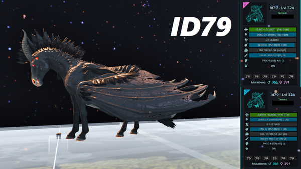 ID79 Dreadmare adult clones