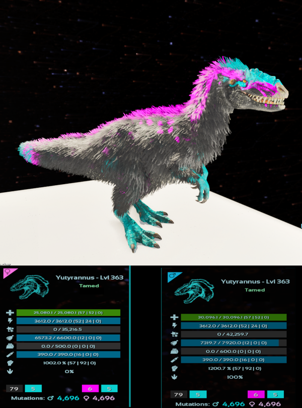 Galaxy Yuti adult clones