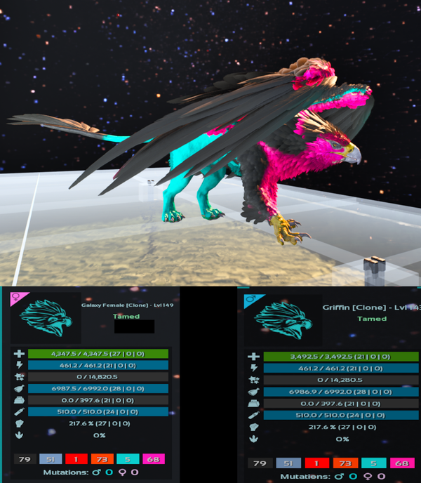 Galaxy Adult Griffin clones