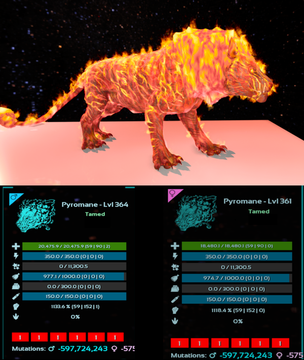 ID1 Pyromane adult clones