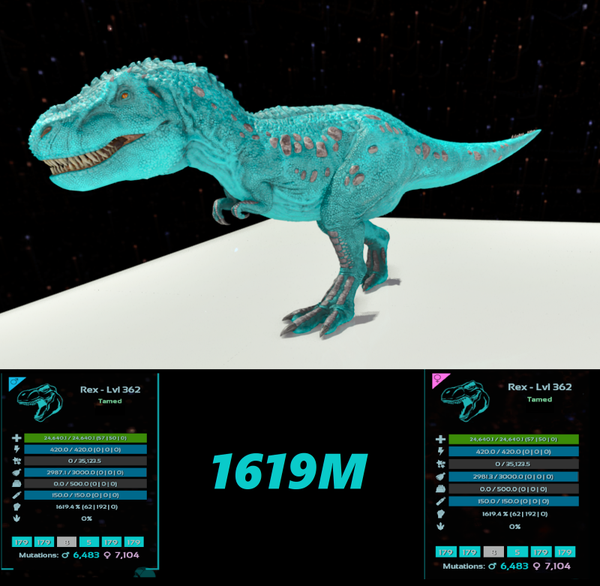 ID179 1619M REX Adult clones