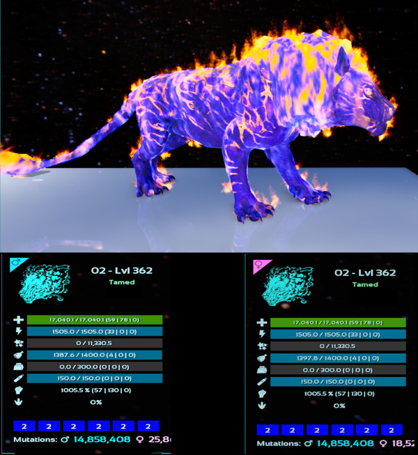ID2 Pyromane adult clones