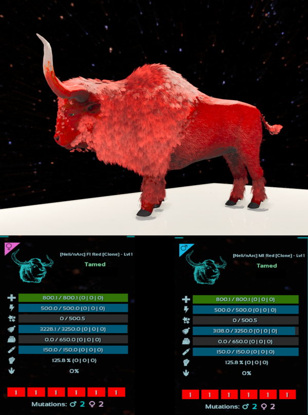 LVL1 ID1 Bison adult clones