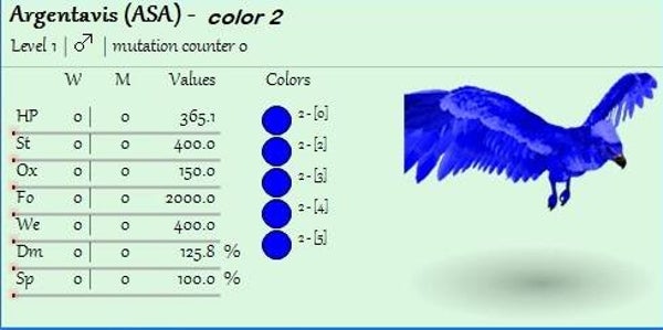 ID2 Lvl 1 Argy female adult clones