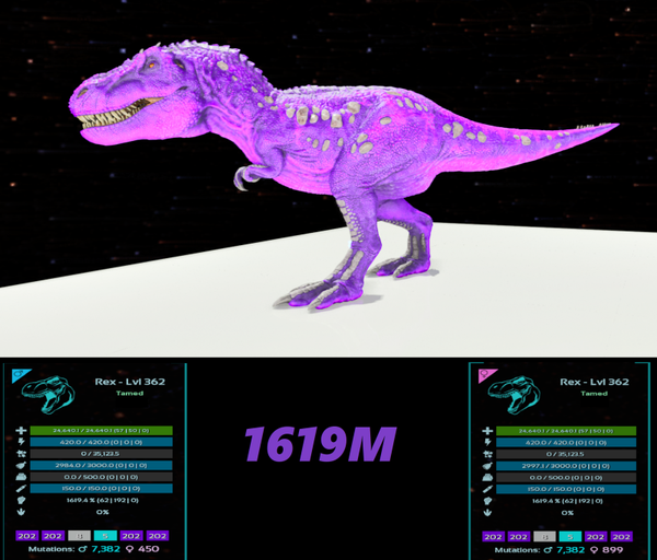 ID202 1619M REX Adult clones