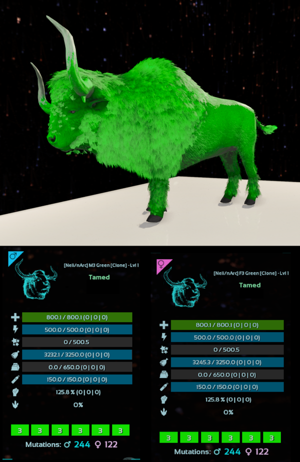 LVL1 ID3 Bison adult clones
