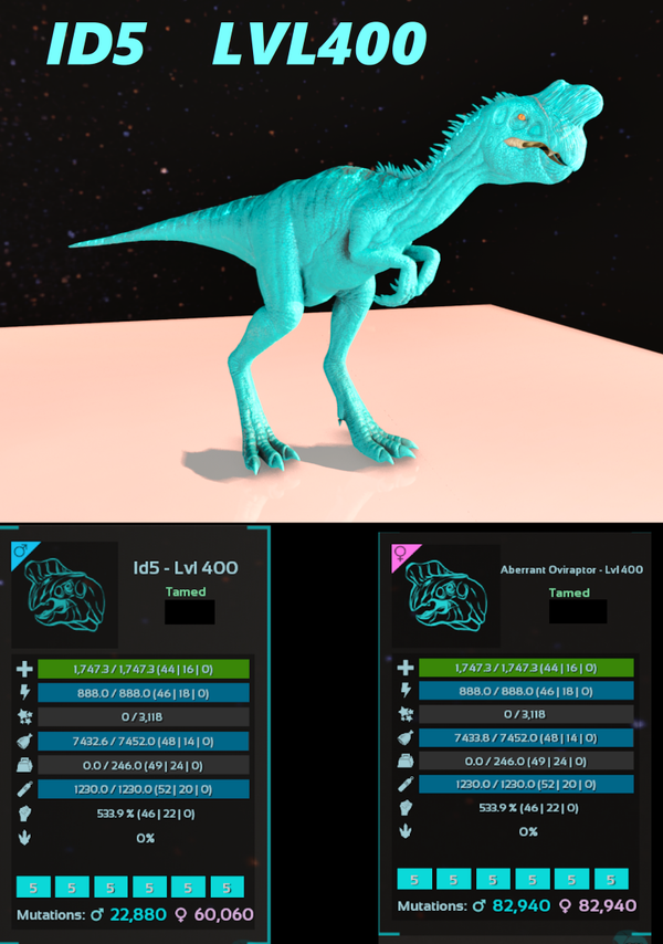 ID5 Adult clones and eggs