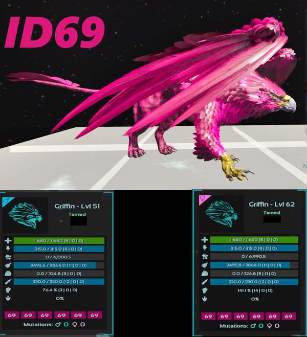 ID69 Adult Griffin clone