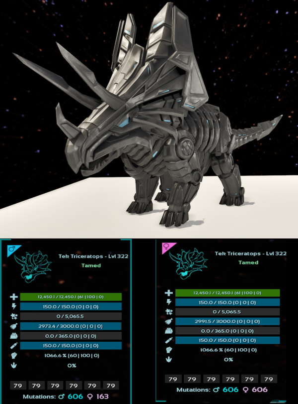ID79 Tek Trike adult clones