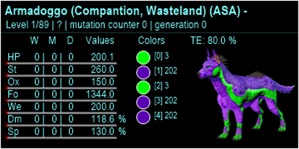Joker Armadoggo LVL 1 Adult clones