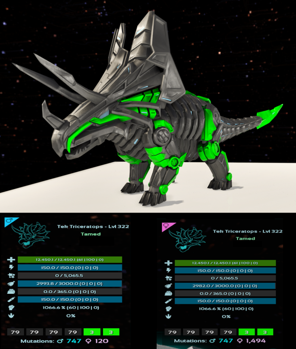 Monster Tek Trike adult clones
