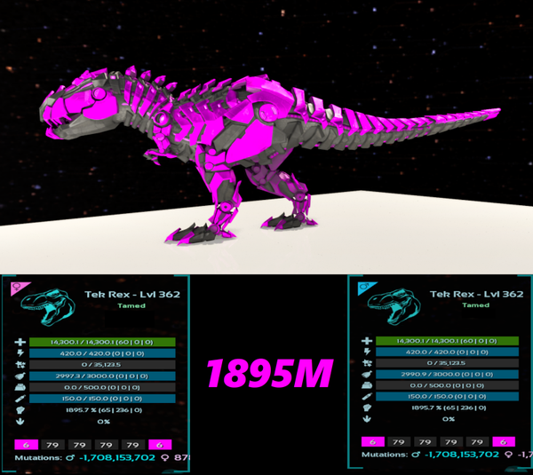 PLAYBOY Tek Rex adult clones