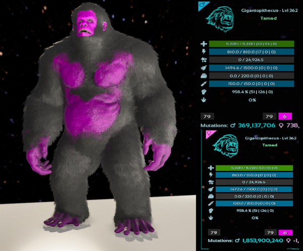 Playboy  Gigantopithecus adult clones