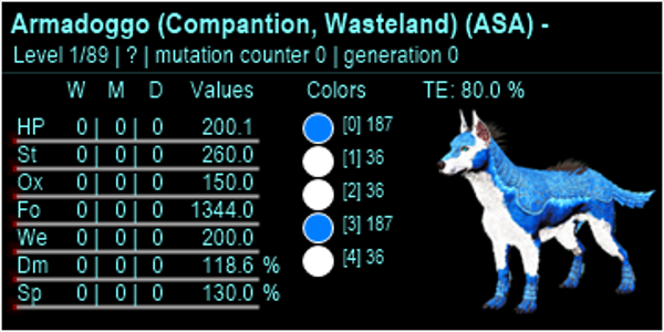 Scott Armadoggo LVL 1 Adult clones