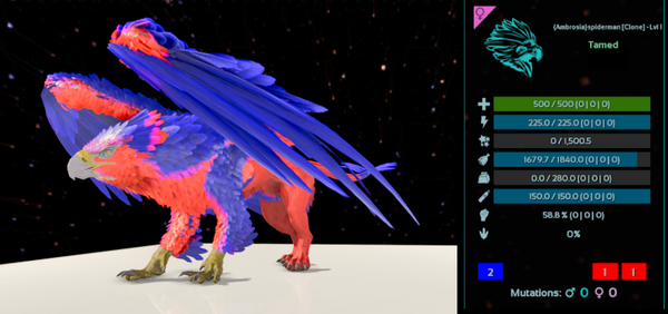 Spiderman LVL1 Adult Female Griffin clones