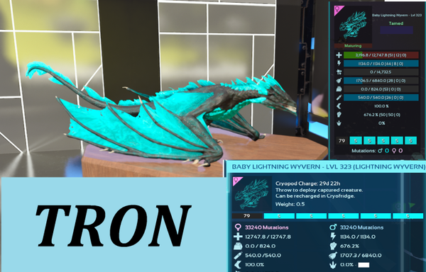 Tron Wyvern Adult Clone