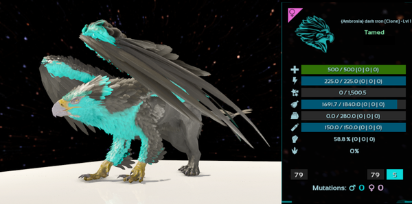 Tron LVL1 Adult Female Griffin clones