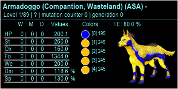 Wolverine Armadoggo LVL 1 Adult clones