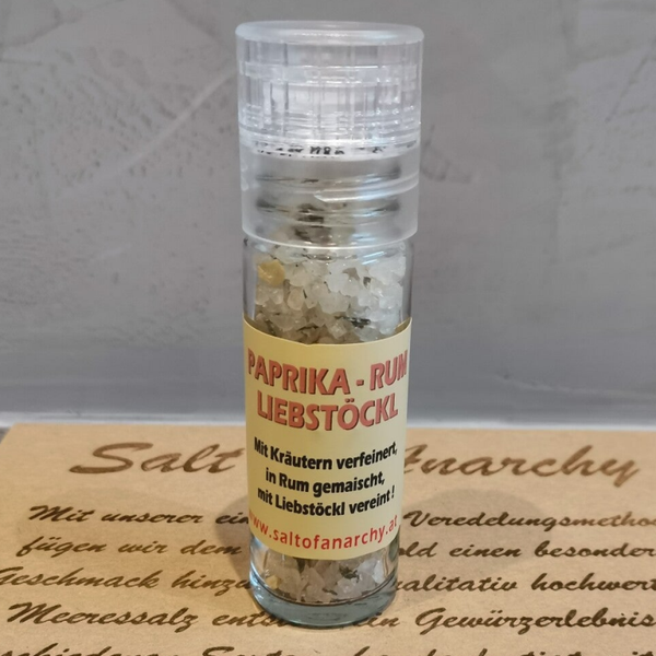 Paprika-Rum Liebstöckel (Salzmühle 25 ml)