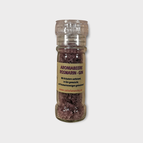 Aroniabeere Rosmarin-Gin Salzmühle 110 ml