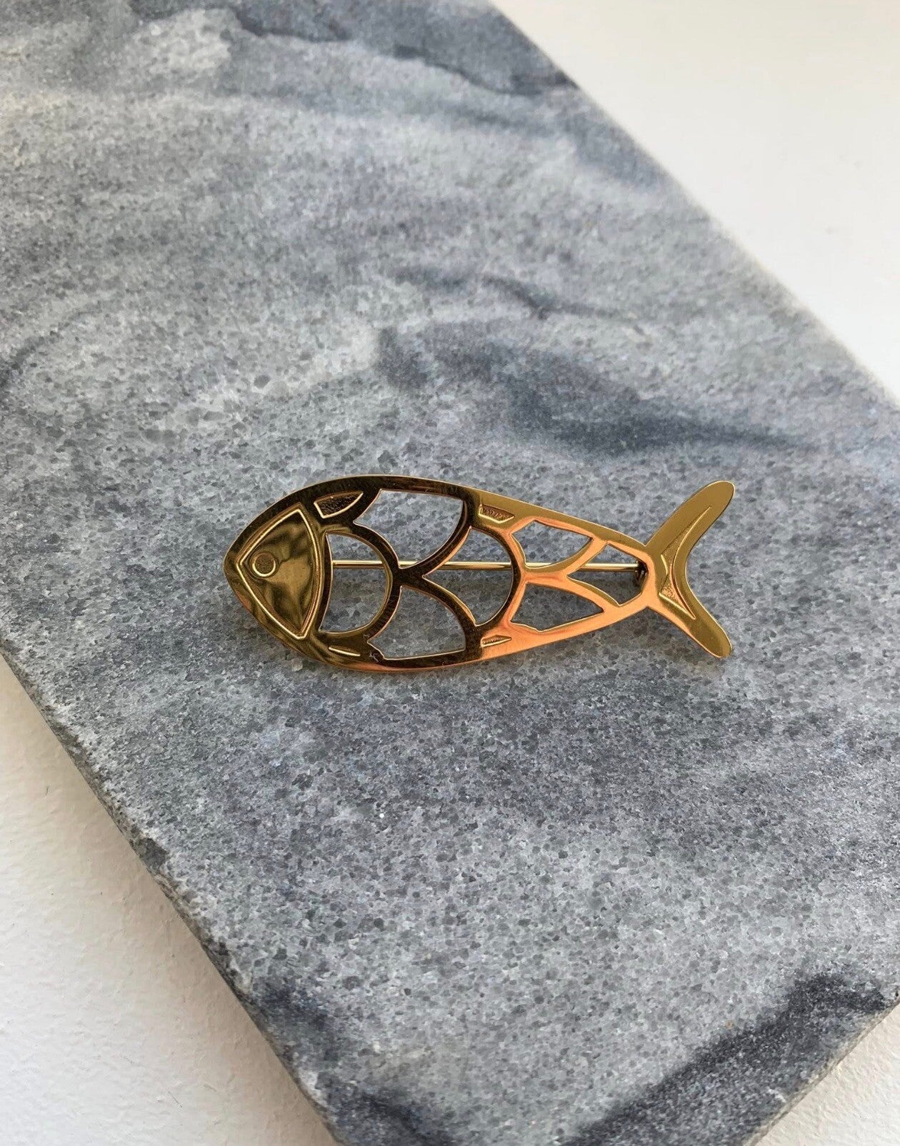 Broche POISSON D’OR
