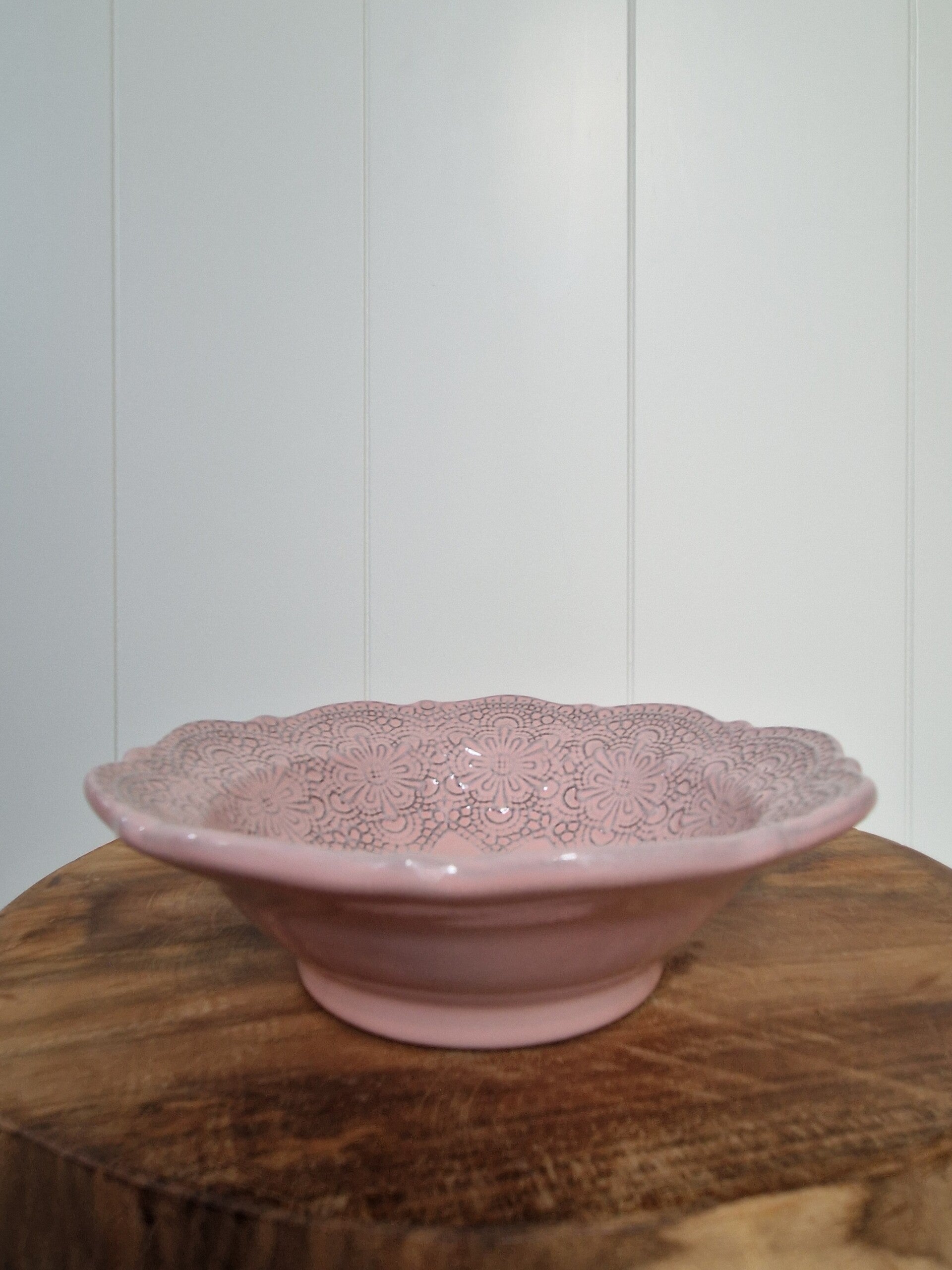 Roze - Kom kant