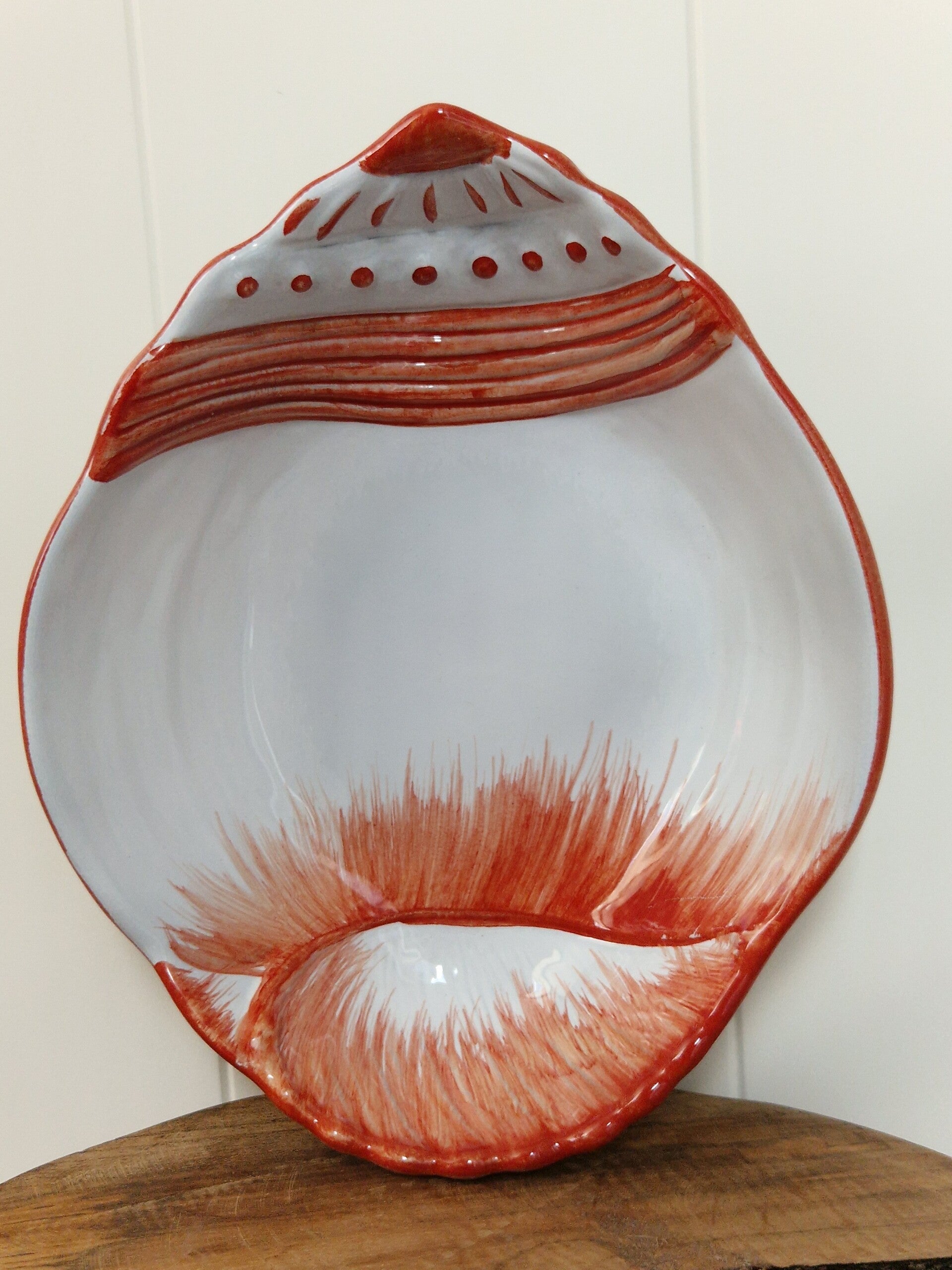 Marina rood - Schaal schelp