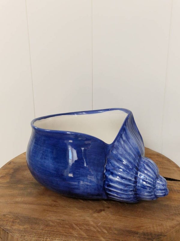 Marina blauw - Schelp
