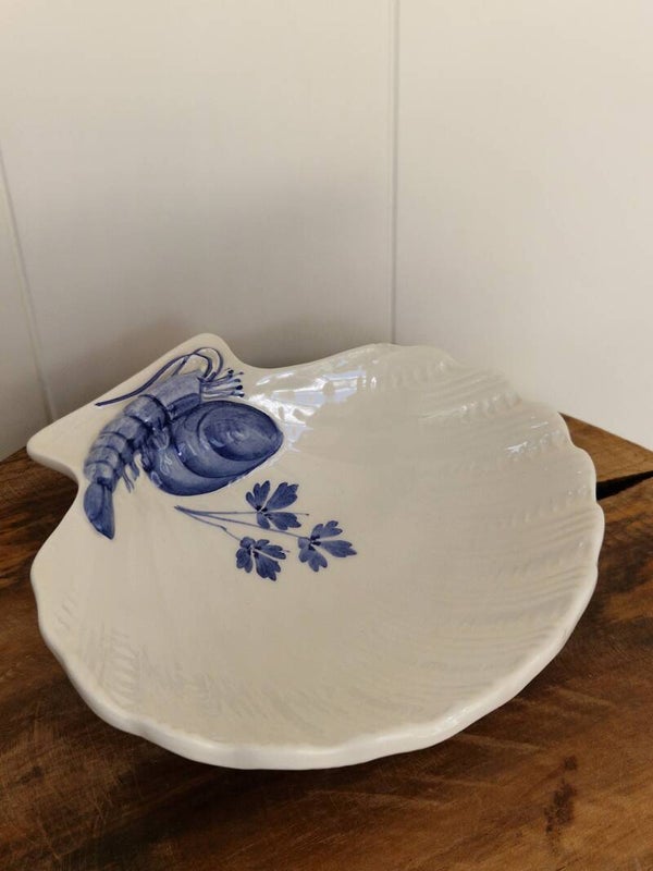 Marina blauw - Schaaltje schelp