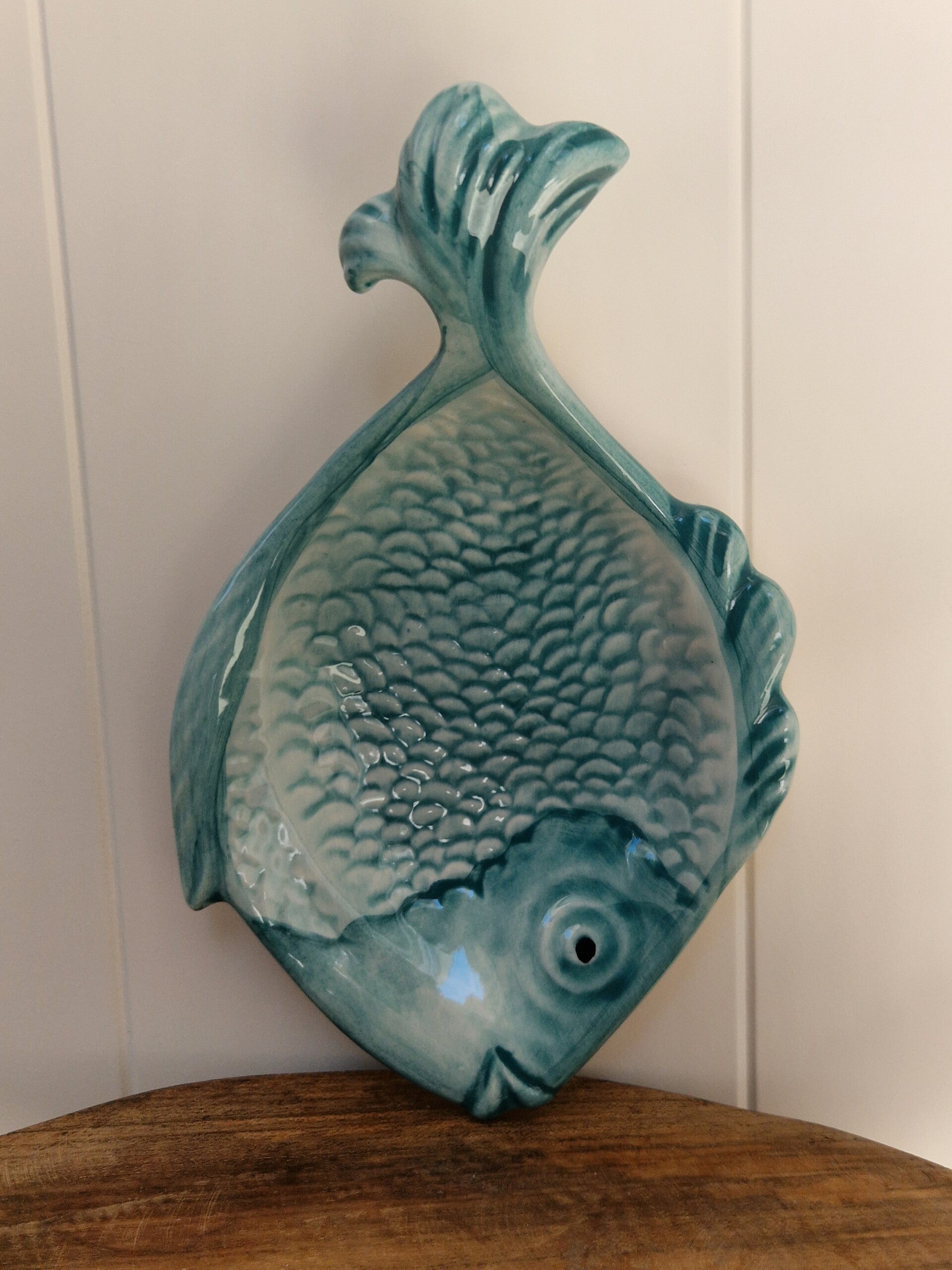 Marina turquoise - Schaaltje vis