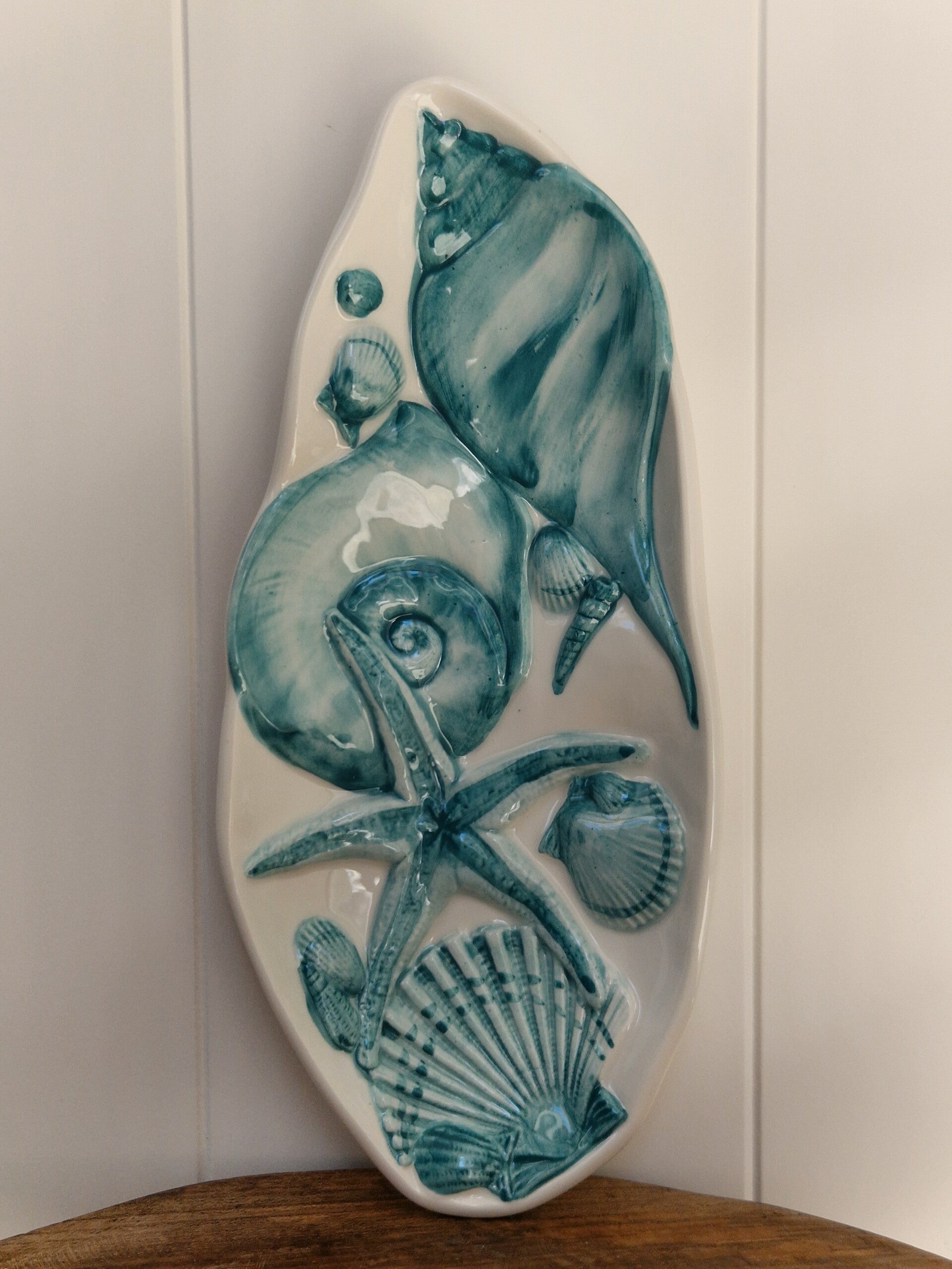 Marina turquoise - Schaaltje schelpen