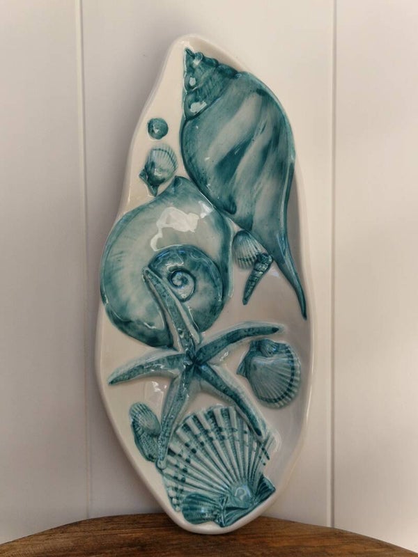 Marina turquoise - Schaaltje schelpen