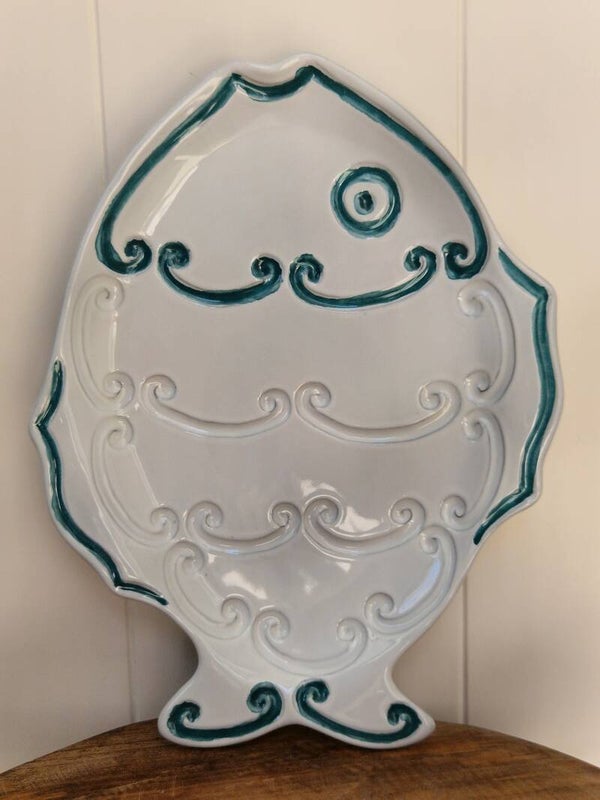 Marina turquoise - Schaal vis