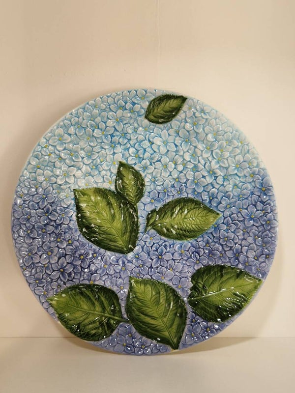 Hortensia blauw - Serveerbord